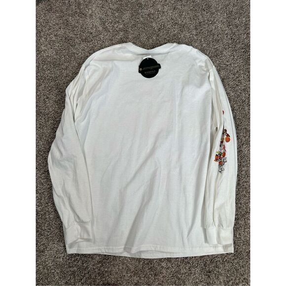 NWT PacSun Men’s XL Space Jam Graphic Tee Long Sleeve T-Shirt White/Multi Cotton - Picture 5 of 8